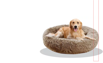 Cama Mascota Antiestres Felpa Talla M