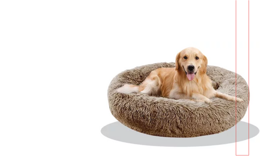 Cama Mascota Antiestres Felpa Talla L - XL