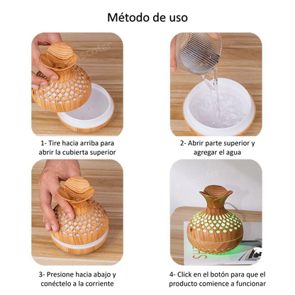 Humidificador De Grano De Madera