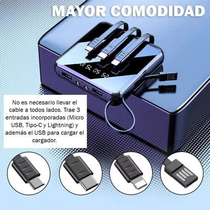 Cargador Portátil Power Bank 10000